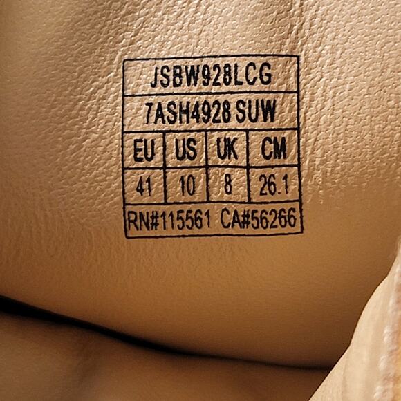 7 For All Mankind Festival Western-inspired ankle boots in cognac suede size 10 - Picture 5 of 5